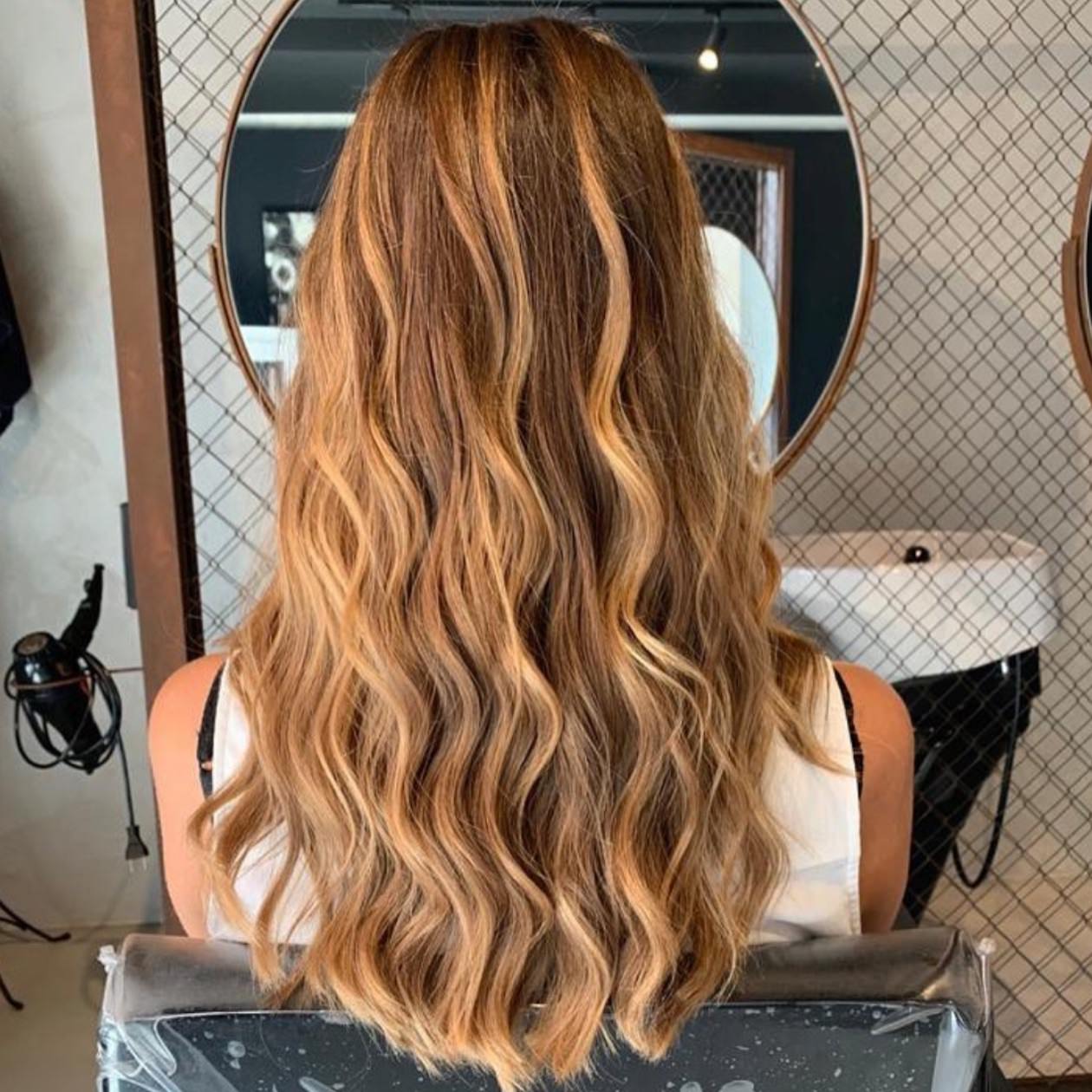 Capelli decolorati col balayage